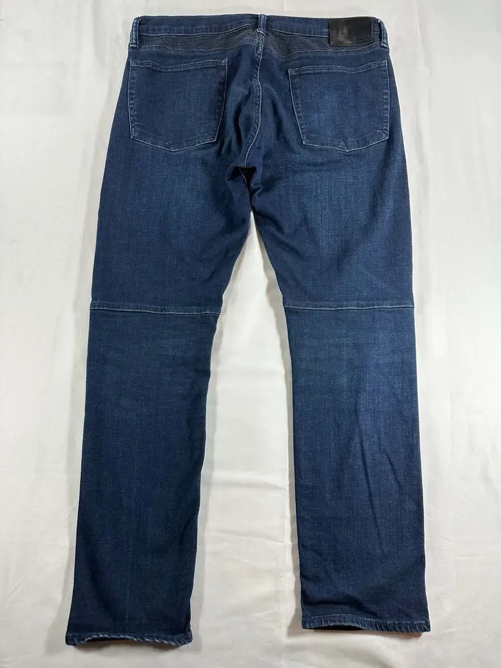 Polo Ralph Lauren Sullivan Slim Biker Style Jeans Dark Wash Button Fly